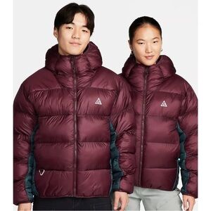 Nike ACG Therma-FIT ADV Lunar Lake Puffer Jacket Night Maroon Size S(Women)